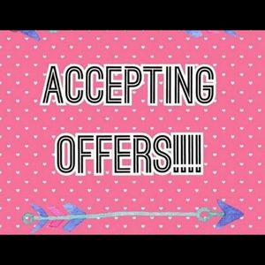 Accepting offers💗